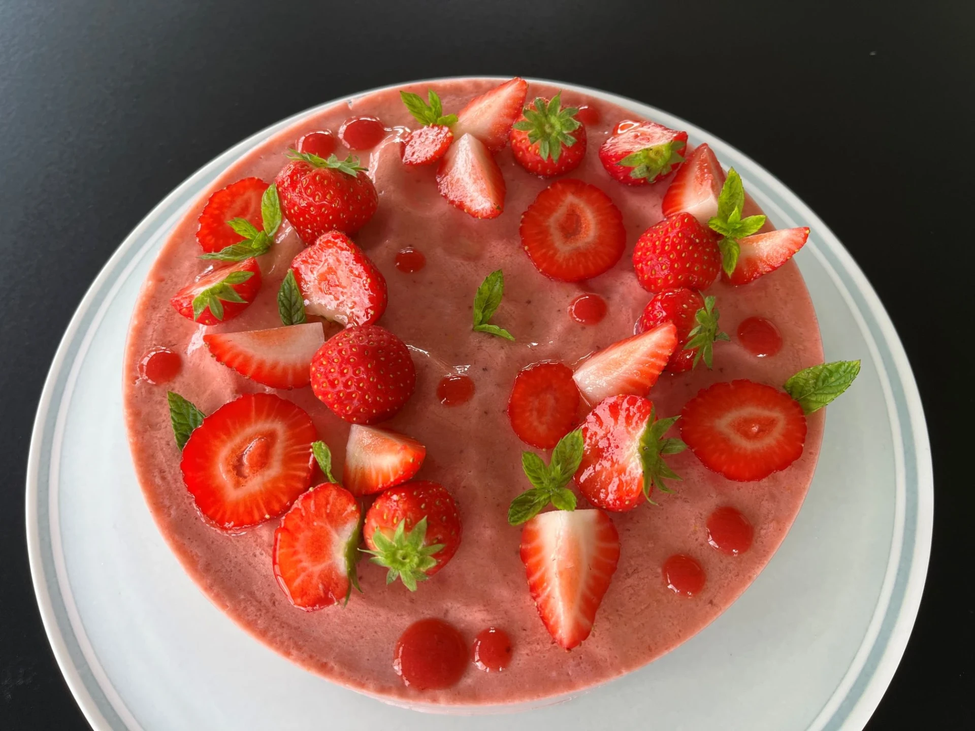 Gateau fraises Gateau fraises